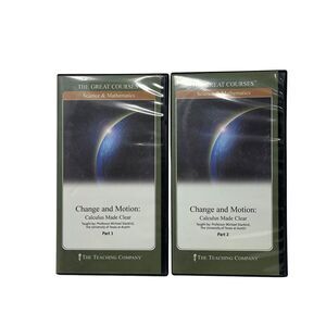 The Great Courses Change And‎ Motion Calculus Made Clear 2nd Edition 4 DVDs